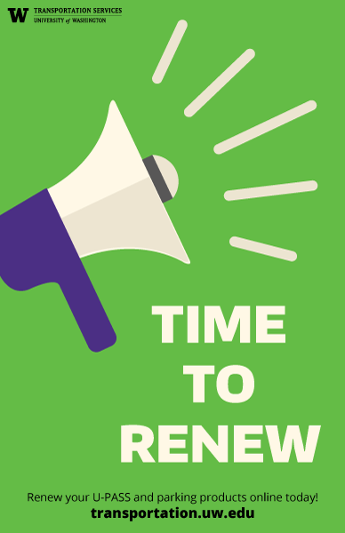 Time to renew | UW Facilities Blog