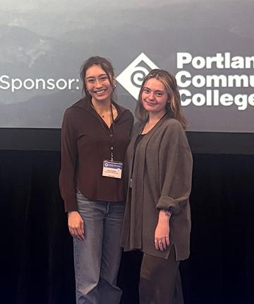 Elena Hamlin and Kellie Tellis