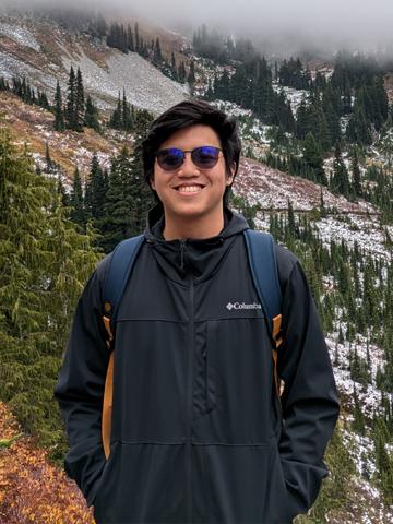 Dzaki Pahlevi on Mt. Rainier