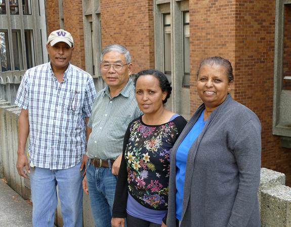 Padelford custodial team