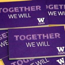 Together we can/UW Lean