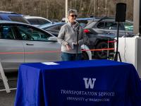 Jan Whittington speaks at an event