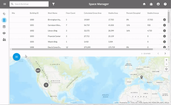 animated gif showing how to navigate to a university site