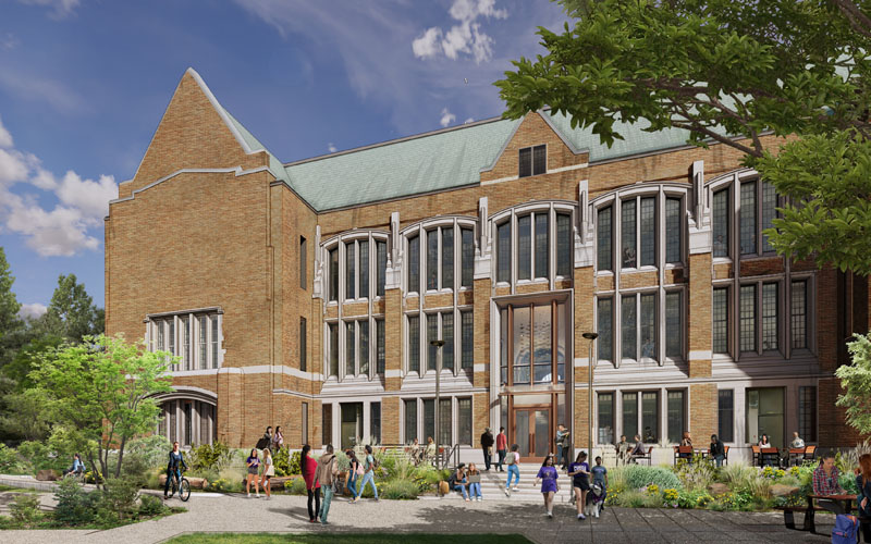 anderson hall exterior rendering