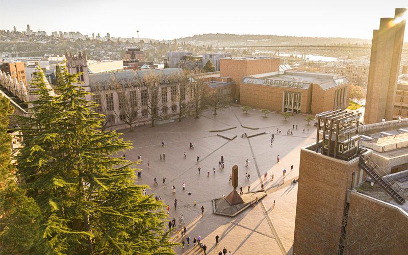 aerial view of Red Square