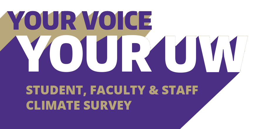 your voice your uw - student, faculty and staff climate survey