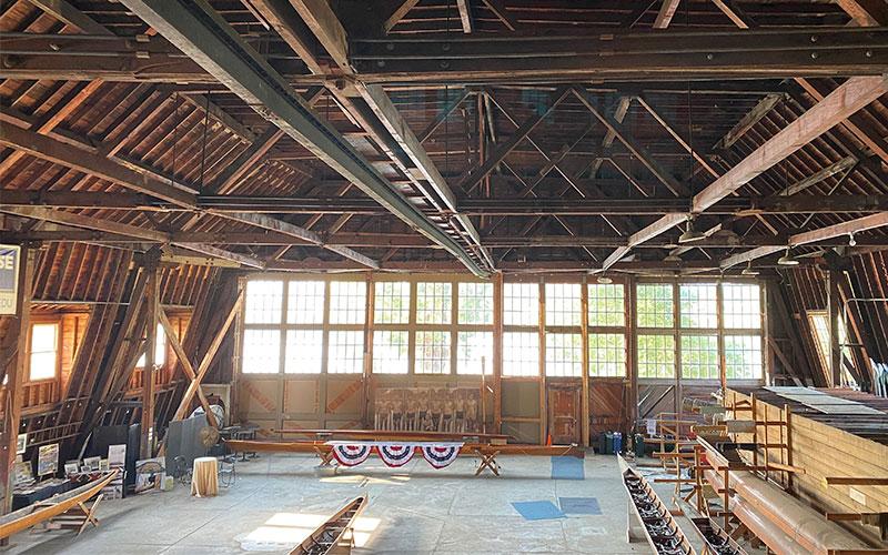 Interior of ASUW Shell House