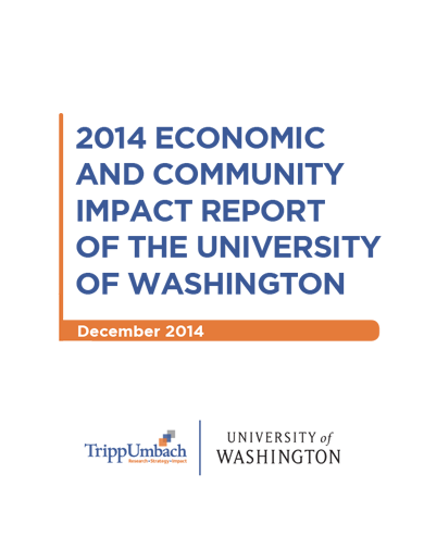 2014 uw economic and community impact report