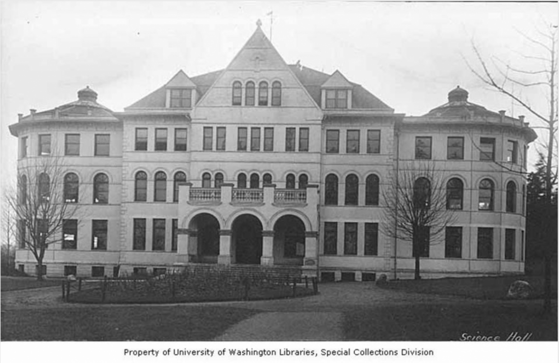 science hall historic photo