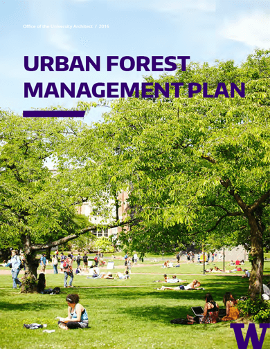 2016 urban forest management plan cover page