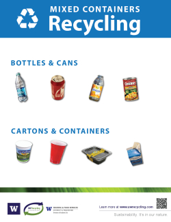 Mixed containers recycling sign (pdf)