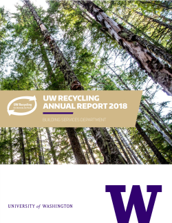 UW Recycling Annual Report 2018 (pdf)