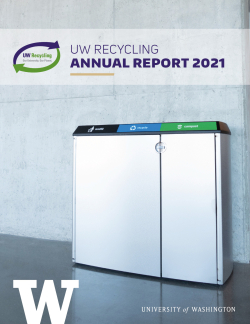 UW Recycling Annual Report 2021 (pdf)