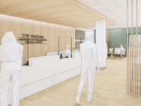 Rendered photo of interior