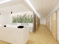 Rendered photo of interior