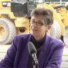 President Ana Marie Cauce speaks at ceremony for University of Washington School of Medicine's new Behavioral Health Teaching Facility, located at UW Medical Center - Northwest in Seattle.