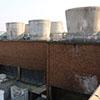 a building with two large towers