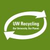 uw recycling our university our planet logo