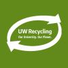 uw recycling our university our planet logo
