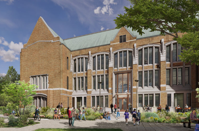 anderson hall exterior rendering