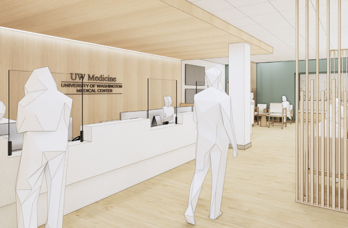 Rendered photo of interior