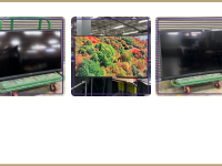 3 pictures of televisions