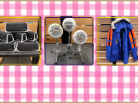Fugoo speakers - $15 each, many available Blue Snowball iCE mics - $5 each Star Wars style Hoth parka - $25