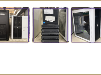 computer cases, mini pc and a computer