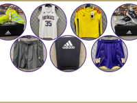 assorted shoes and athletic apparel