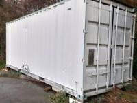 Photo of 20' shipping container
