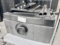 Large Christie projector on a cart. 
