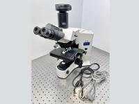 Olympus Microscope with digital camera.